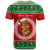 Custom Photo Aloha Hawaii Christmas T Shirt Tiki Santa Mele Kalikimaka CTM14