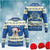 Custom Photo Polynesia Ugly Christmas Sweater Xmas Vibes Polynesian Pattern CTM14 - Polynesian Pride