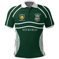 Takuilau College Polo Shirt Championship 2021 LT12 Green - Polynesian Pride