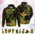 Custom Hawaii Symbols Hoodie Plumeria Kakau Polynesian Tribal CTM05 Pullover Hoodie - Polynesian Pride