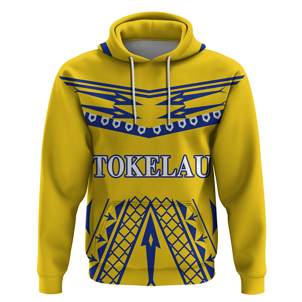Tokelau All Over Hoodie Flag Version - Polynesian Pride
