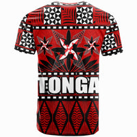 Tonga T Shirt Tongan Patterns LT20 - Polynesian Pride