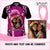 Custom Photo Cancer Awareness Polo Shirt Brave Strong Aboriginal With Polynesian Pattern CTM14