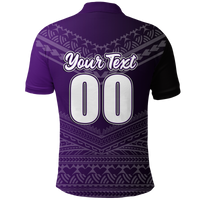 Custom Rarotonga Cook Islands Pride Polo Shirt LT12 - Polynesian Pride