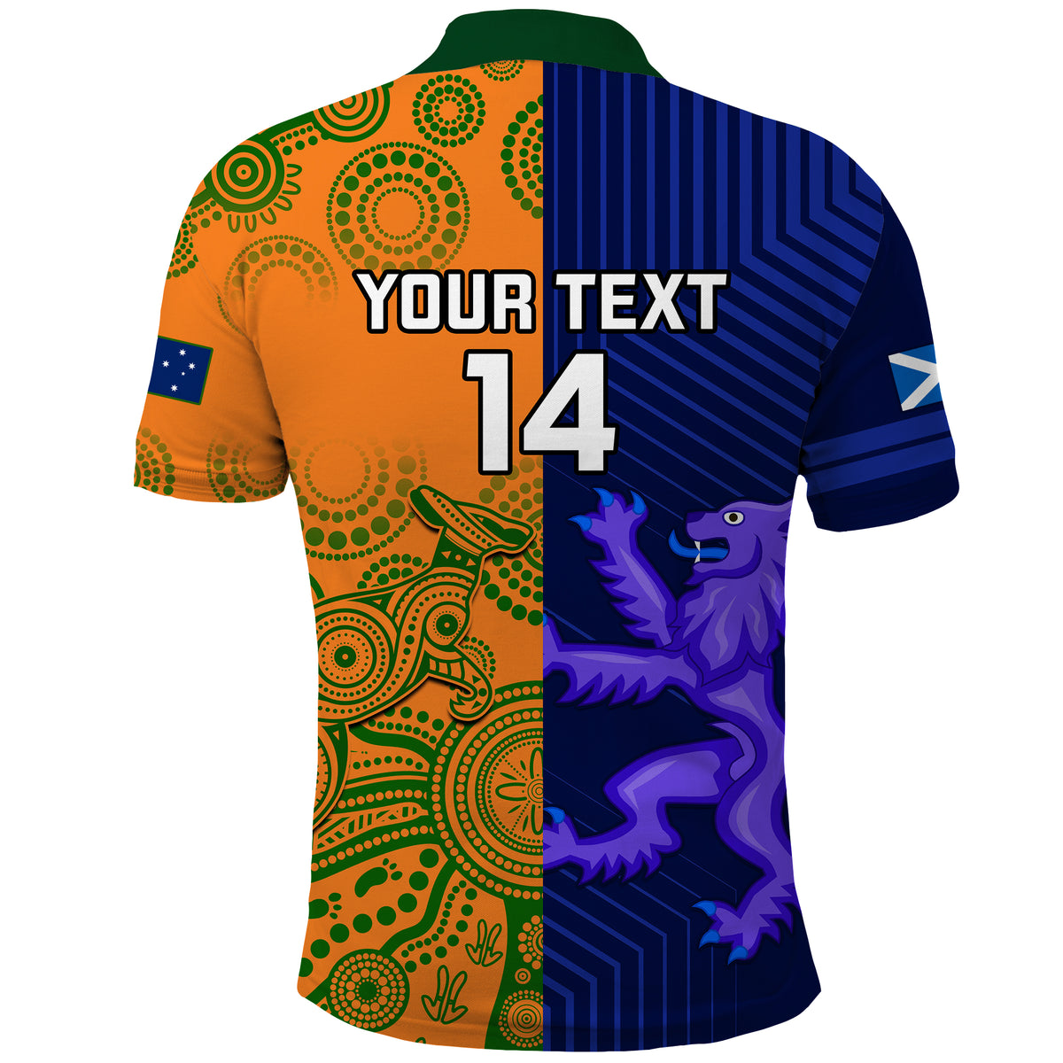 CUSTOMER REQUEST- drmikeyreid - 25/11/2024 - Polo Shirt - LT14 - Polynesian Pride