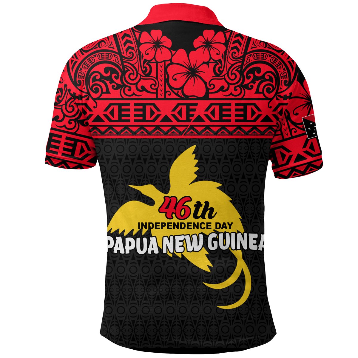 Papua New Guinea Independence Day Polo Shirt LT12 - Polynesian Pride
