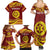 Personalised Tonga High School Family Matching Summer Maxi Dress and Hawaiian Shirt Happy 77 Years Anniversary LT14