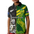 Custom Australia Kangaroos and All Black Rugby Polo Shirt Aboriginal Mix NZ Maori Fern LT14 - Polynesian Pride