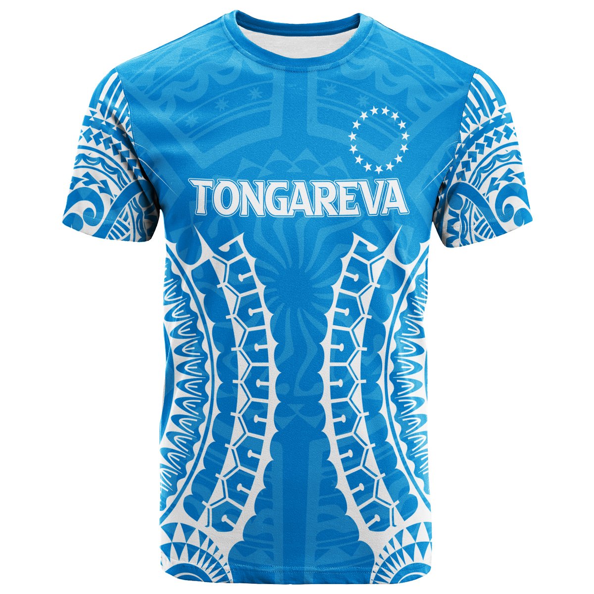 Custom Personalised) Cook Islands Tongareva T - Shirt Kid - Tribal Pattern - LT12 Youth XL Size14 - Polynesian Pride