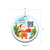 Custom Photo QR Code Polynesia Christmas Ornament CTM05