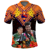 CUSTOMER REQUEST- Ezekiel Tewong - 31/12/2024 - Black Polo Shirt - LT14 Black - Polynesian Pride
