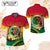 Custom Photo Vanuatu Provinces Polo Shirt Coat Of Arms Mix Flag CTM14