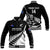 Personalised New Zealand Silver Fern Rugby Baseball Jacket All Black 2023 Go Champions Maori Pattern LT14