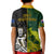 Australia Rugby Mix Aotearoa Rugby Polo Shirt KID Wallabies All Black Special Version LT14 - Polynesian Pride