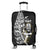 (Custom Personalised) New Zealand Silver Fern Rugby Luggage Cover All Black Maori Version Black LT14