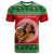 Custom Photo Aloha Hawaii Christmas T Shirt Tiki Santa Mele Kalikimaka CTM14