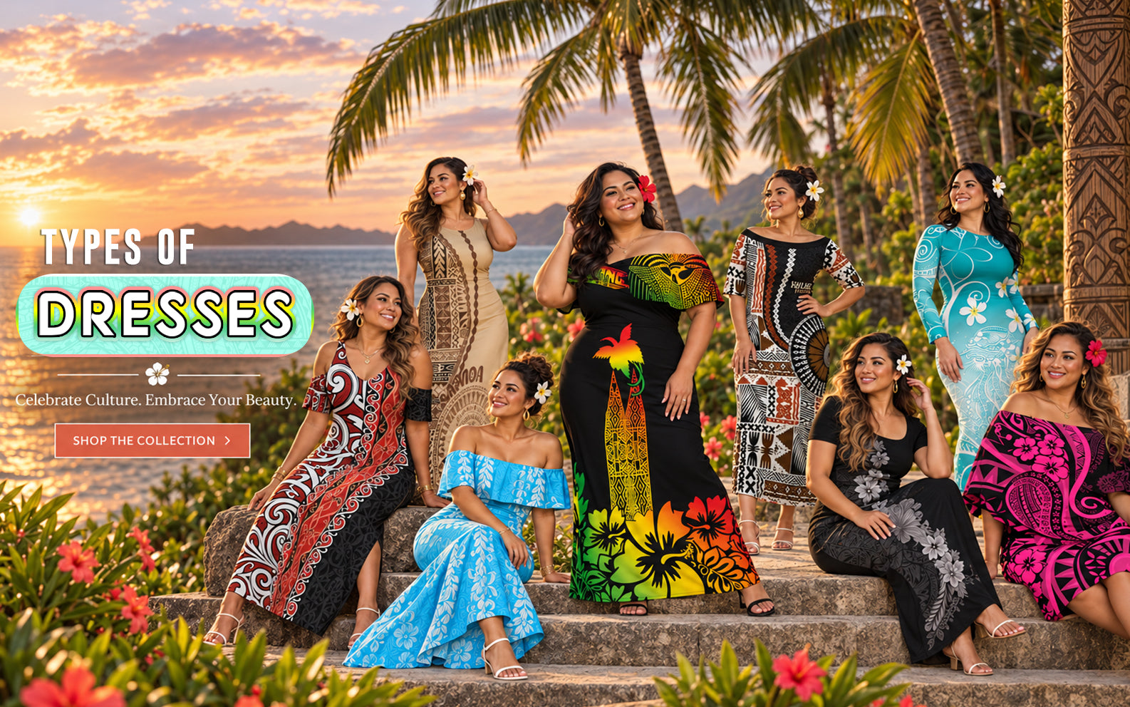 Polynesian Dresses