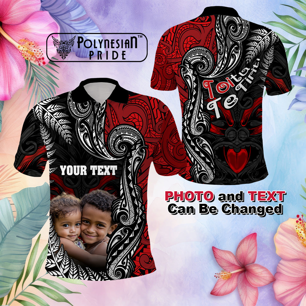 Custom Aotearoa Toitu Te Tiriti Polo Shirt New Zealand Honour the Treaty - Te Tiriti Is Us CTM03 Multicolor - Polynesian Pride