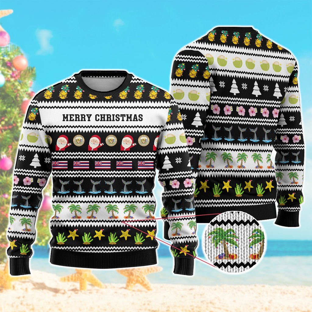 Custom Polynesian Countries Knitted Sweatshirt Funny Beach Style CTM05 - Polynesian Pride