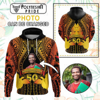 Custom Photo Papua New Guinea Independence Day Hoodie 50th Anniversary CTM05 - Polynesian Pride