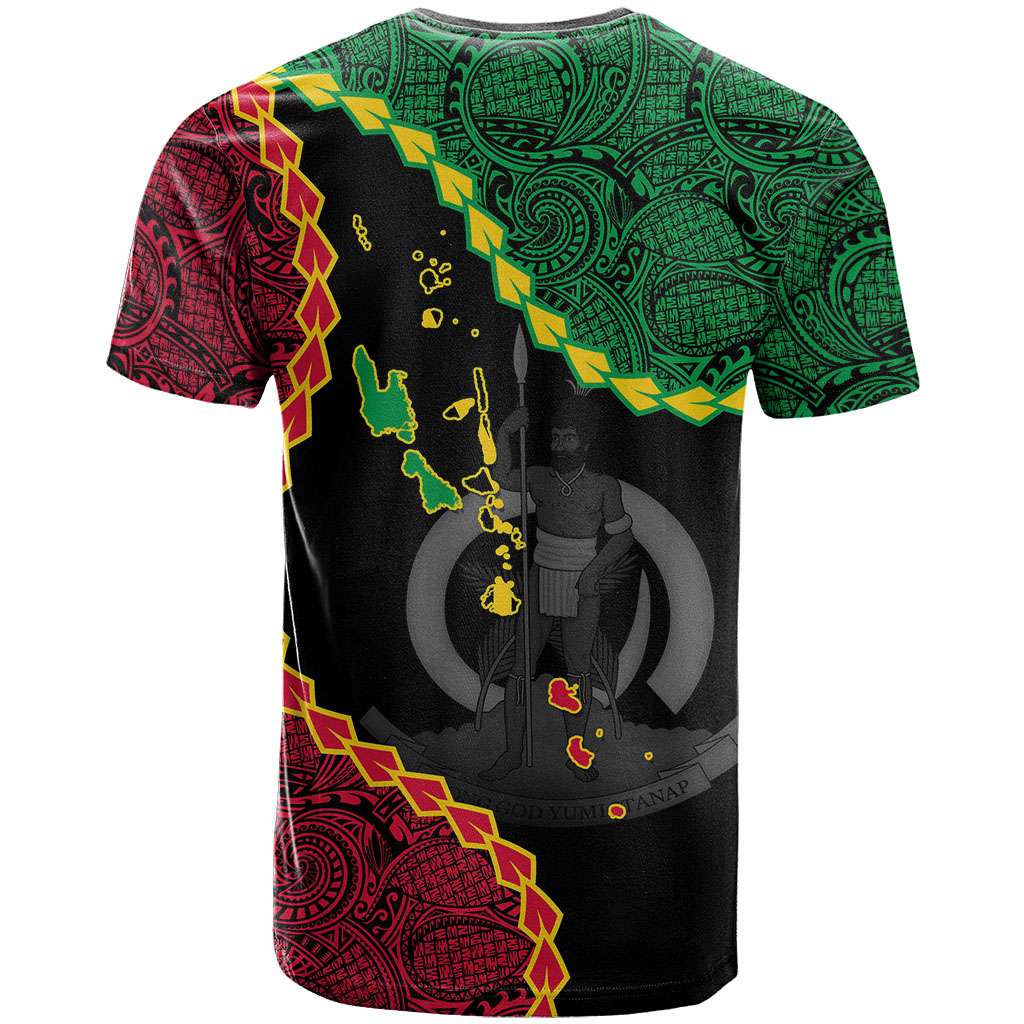 Vanuatu Independence Anniversary Custom Photo Personalized T shirt Long God Yumi Stanap CTM09 - Polynesian Pride