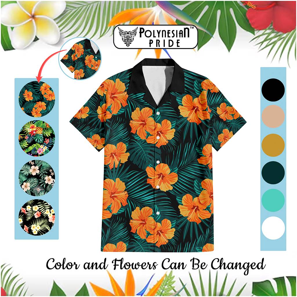 Custom Polynesia Summer Vibes Hawaiian Shirt Tropical Flowers Pastel Style CTM14 Multicolor - Polynesian Pride