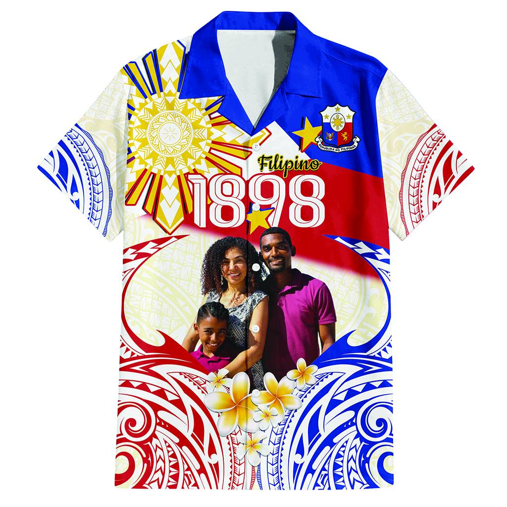 Custom Photo Philippines 1898 Hawaiian Shirt Maligayang Araw ng Kalayaan CTM14 - Polynesian Pride
