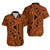 Polynesian Matching Dress and Hawaiian Shirt Tattoo Plumeria Orange LT14 - Polynesian Pride