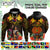 Custom Photo Papua New Guinea Provinces Hoodie Flag With Polynesian Tropical Flowers CTM14 - Polynesian Pride