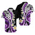 Plumeria Polynesian Matching Dress and Hawaiian Shirt Trending Purple LT6 - Polynesian Pride