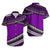 Polynesian Matching Dress and Hawaiian Shirt Simple Purple No.2 LT6 - Polynesian Pride