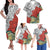 Hawaii Flowers Matching Clothes For Family Polynesian Tribal Off Shoulder Long Sleeve Dress And Shirt - Polynesian Pride