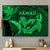 hawaii-shark-and-turtle-5-pieces-canvas-wall-art-with-green-kakau