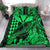 Hawaii Sea Turtle Bedding Set Polynesia Kakau with Kanaka Maoli Green LT9 Green - Polynesian Pride