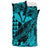 Hawaii Sea Turtle Bedding Set Polynesia Kakau with Kanaka Maoli Teal LT9 - Polynesian Pride