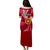 Personalised Tonga Eua High School Puletasi Dress Tongan Ngatu Pattern LT14 - Polynesian Pride