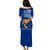 Polynesian Pride Father Day Samoa Puletasi Dress Manuia le Aso Sa o Tama Blue Version LT14 - Polynesian Pride