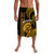 Hawaii Mililani High School Lavalava Polynesian Kakau Pattern LT14 Gold - Polynesian Pride