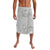 Personalised Tonga White Sunday Lavalava Tropical LT9