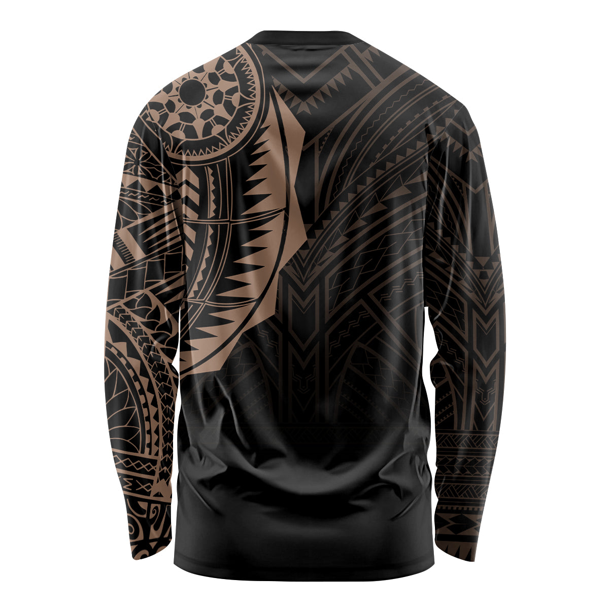 Polynesian Full Sleeve Tattoo Long Sleeves Shirt Blush Color LT7 - Polynesian Pride