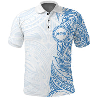 CUSTOMER REQUEST - SOK - 07/01/2025 - Polo Shirt - LT05 Blue - Polynesian Pride