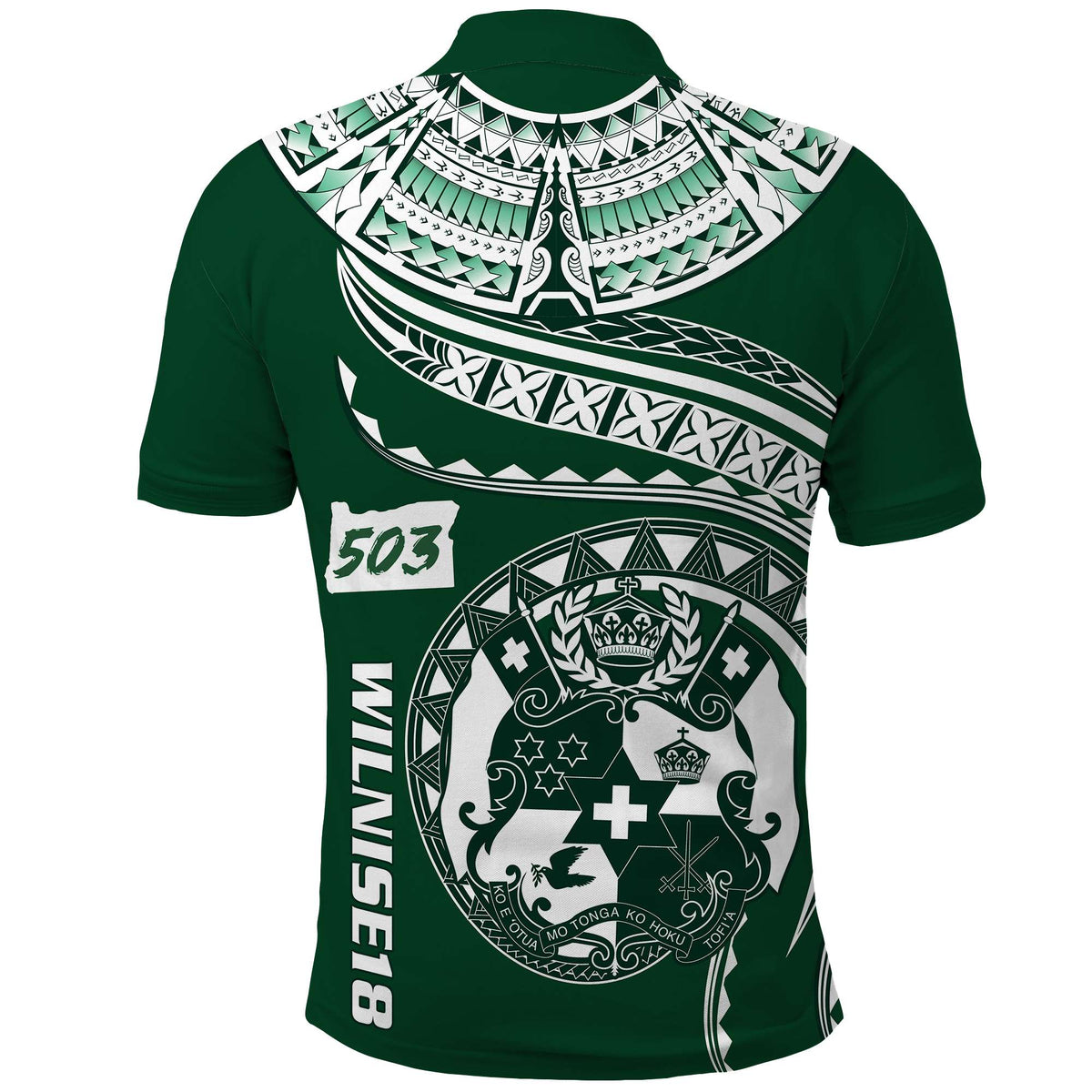 CUSTOMER REQUEST - OREGON - 03/04/2025 - Polo Shirt - LT05 - Polynesian Pride