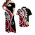 Plumeria Polynesian Matching Dress and Hawaiian Shirt Trending Red LT6 Red - Polynesian Pride