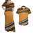 Polynesian Matching Dress and Hawaiian Shirt Simple Gold No.1 LT6 Gold - Polynesian Pride