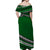 Polynesian Matching Dress Simple Green LT6 - Polynesian Pride