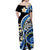 Plumeria Polynesian Matching Dress and Hawaiian Shirt Trending Blue LT6 - Polynesian Pride