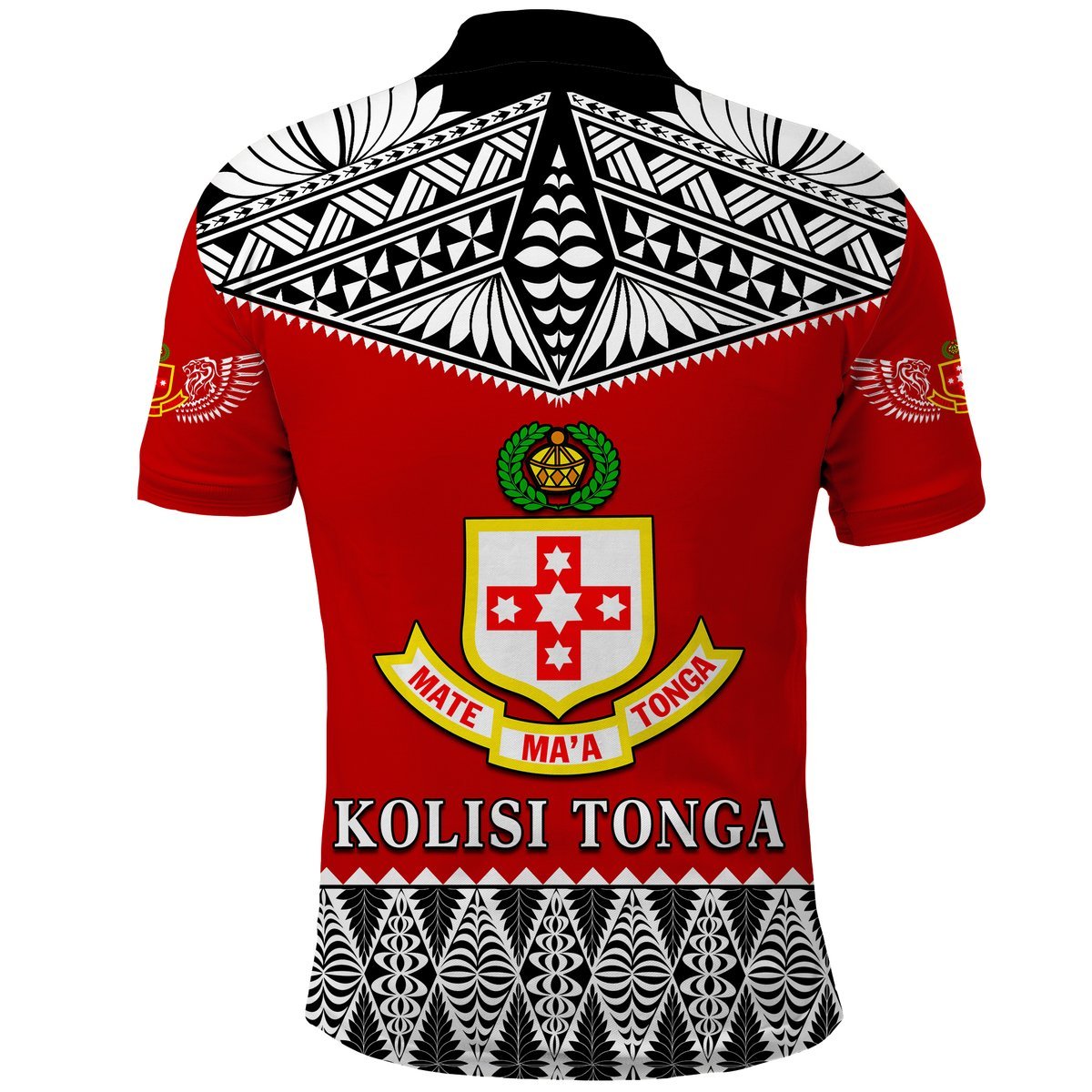 Kolisi Tonga Polo Shirt College Atele Mate Maa Tonga LT13 - Polynesian Pride