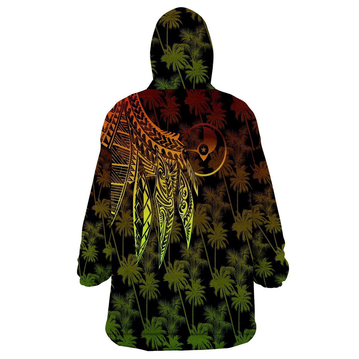 Yap Wearable Blanket Polynesian Reggae Wings LT9 - Polynesian Pride