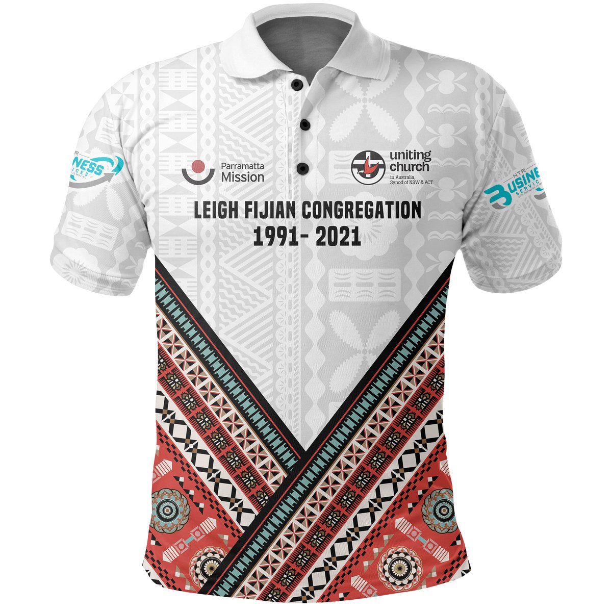 Leigh Memorial Fijian Congregation Polo Shirt LT16 - Polynesian Pride