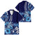 Hawaii Valentine Couples Matching Puletasi and Hawaiian Shirt Plumeria Blue Version LT7 - Polynesian Pride